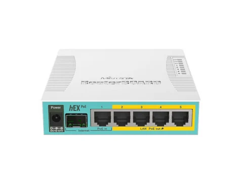 Mikrotik RB960PGS hEX PoE 5 x RJ45