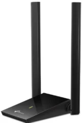 Сетевая карта TP-LINK Archer T4U Plus 11ac 1300 Мбит/с до 866 Мбит/c на 5 ГГц и до 400 Мбит/c на 2 4 ГГц две антенны высокого усиления USB 3.0 USB