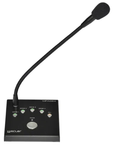 Ecler MPAGE4 цифровой пейджинговый на 4 зоны