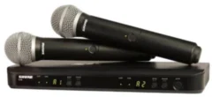 Микрофонная система Shure BLX288E/PG58-M17 с двумя ручными передатчиками