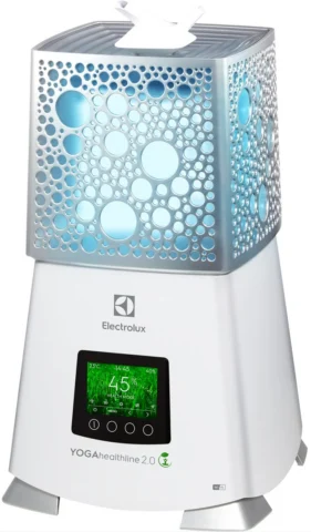 Увлажнитель ультразвуковой Electrolux EHU-3915D YOGAhealthline 2.0 белый 550 мл/ч стерилизация пара УФ-лампа пастеризация воды