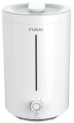 Увлажнитель ультразвуковой Funai USH-TTM7201WC Tentou белый механическое управление УФ-очистка воды