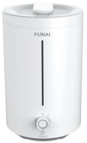 Увлажнитель ультразвуковой Funai USH-TTM7201WC Tentou белый механическое управление УФ-очистка воды