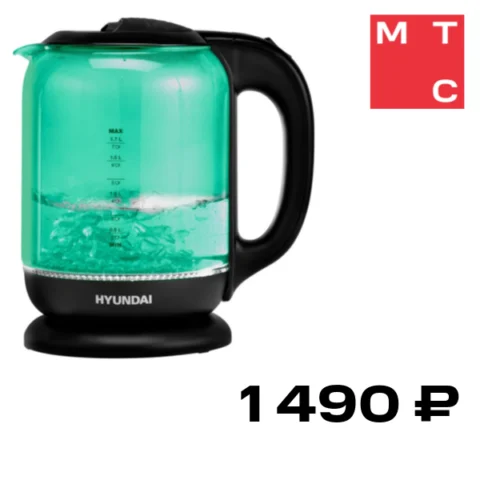 Hyundai HYK-G2807 Бирюзовый/Черный