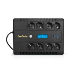 Exegate NEO Smart LHB-650.LCD.AVR.8SH.CH.RJ.USB
