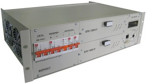 ИБЭП-220/48В-40А-2/2 -3U-LAN