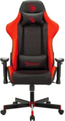 A4Tech BLOODY GC-870 игровое черный/красный ромбик эко.кожа