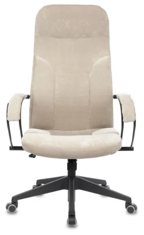 CH-608/FABRIC-BEIGE Руководителя Крестовина Пластик Вельвет Цвет: Песочный