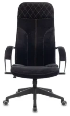 CH-608/FABRIC-BLACK Руководителя Крестовина Пластик Вельвет Цвет: