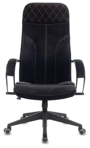 CH-608/FABRIC-BLACK Руководителя Крестовина Пластик Вельвет Цвет:
