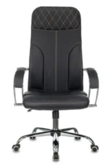 CH-608SL/ECO/BLACK Руководителя Крестовина Металл Хром Эко.Кожа Цвет: