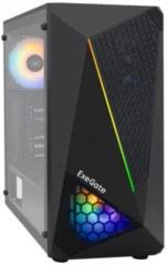 Exegate с окном 2*USB2.0 1*USB3.0 2*120mm fan