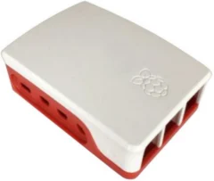 ACD RA597 Red+White ABS Case for Raspberry
