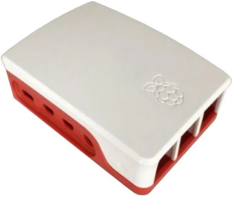 ACD RA597 Red+White ABS Case for Raspberry