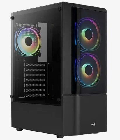 AeroCool без БП боковая панель из закалённого
