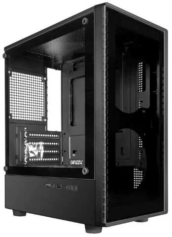 Ginzzu CL402 без БП боковая и фронтальная