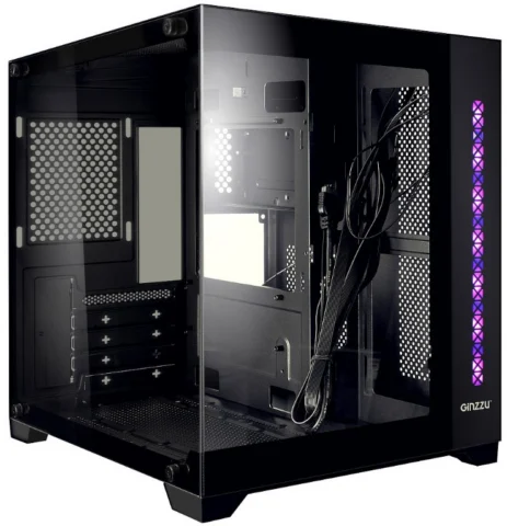 Ginzzu V320 без БП боковая и фронтальная