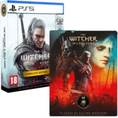Witcher 3 Wild Hunt 10 Years Killing Monsters Limited Steelbook Edition (PS5)