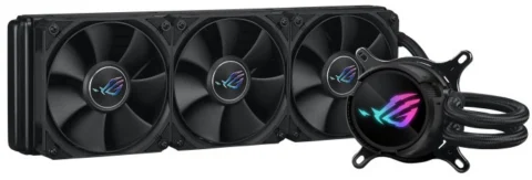 Система охлаждения жидкостная ASUS ROG STRIX LC III 360 ARGB LCD 90RC00W1-M0UAY0 LGA115x/1200/1700/1851/AM4/AM5 (3*120mm 800-2200rpm 70.38CFM 36dBa