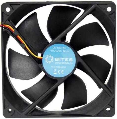 5bites 1200rpm 25dBA 50.05CFM 3-pin