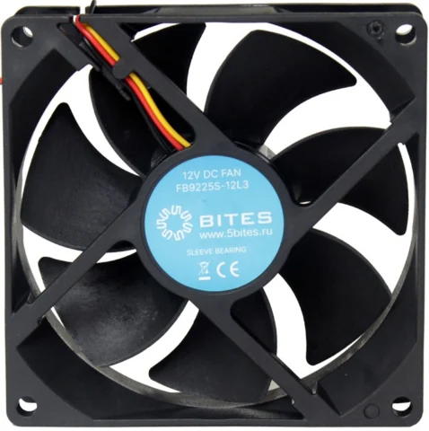 5bites 1800rpm 23dBA 36.69CFM 3-pin