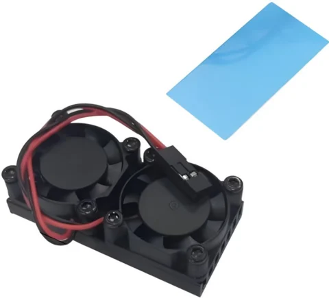 Вентилятор ACD RA535 Double Fans + Radiator for Raspberry Pi 3B+/4B