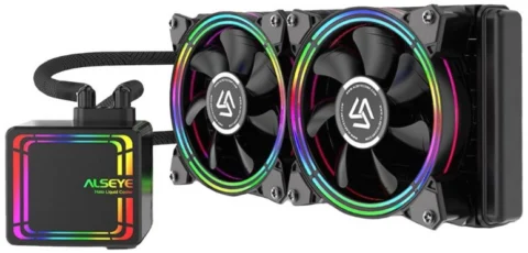 Система охлаждения жидкостная ALSEYE H280 AM2/AM2+/AM3/AM3+/AM4/FM1/FM2/FM2+/775/115x/1200/1356/1366/2011/2011