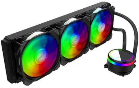 Система охлаждения жидкостная ALSEYE M360B LGA115x LGA1200 LGA1366 LGA1700 LGA2011/2011-3 LGA2066 AM2/+ AM3/+ AM4 FM1