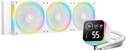Система охлаждения жидкостная Deepcool LQ360 ULTRA WH ARGB LGA20XX/1700/1200/115X/AM5/AM4