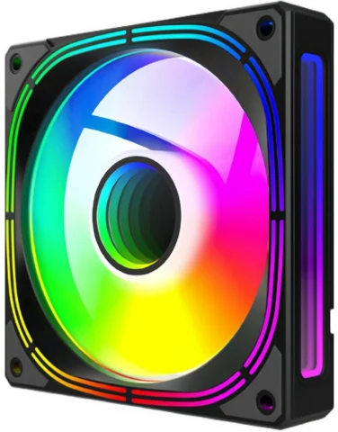 Eurocase BL YF1201 Black,120 ARGB fan 3pin+AURA