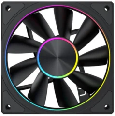 Eurocase BL YF12023 Black,120 ARGB fan 3pin+AURA