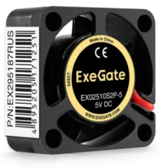 Exegate 25x25x10 mm 10000rpm 2.4CFM 22dBa 2-pin