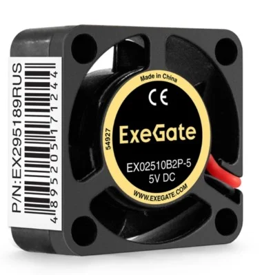 Exegate 25x25x10 mm 10500rpm 2.95CFM 24dBa 2-pin