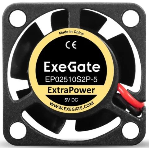Exegate 25x25x10 мм 12000rpm 2.68CFM 26dBA 2-pin