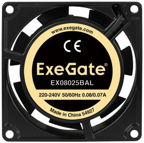 Exegate 2600rpm 18,5CFM 32dBA 220V кабель