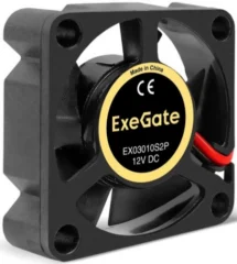 Exegate 30x30x10 мм 10000rpm 4.8CFM 28,5dBA 2-pin