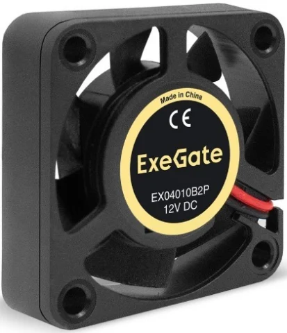 Exegate 40x40x10 мм 5500rpm 6.6CFM 26dBA 2-pin