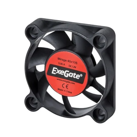Вентилятор Exegate EX04010S3P EX166186RUS 40x40x10 мм подшипник скольжения 3pin 5500RPM 22dBA