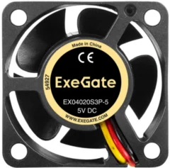 Exegate 40x40x20 mm 5000rpm 5.5CFM 22dBa 3-pin