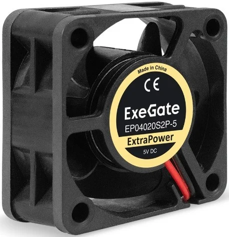 Exegate 40x40x20 мм 7000rpm 7.62CFM 30.5dBA 2-pin