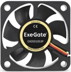 Exegate 50x50x10 mm 7200rpm 10.6CFM 39dBa 3-pin