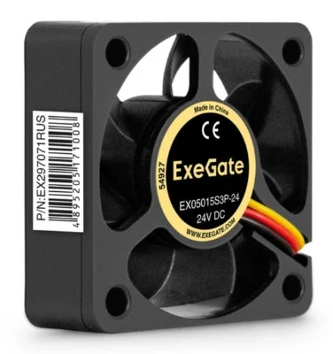 Exegate 50x50x15 mm 7000rpm 17.5CFM 36,8dBa 3-pin