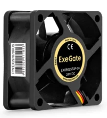 Exegate 60x60x25 mm 5100rpm 26.7CFM 34,dBa 3-pin