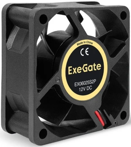 Exegate 60x60x25 мм 3500rpm 18.3CFM 24dBA 2-pin