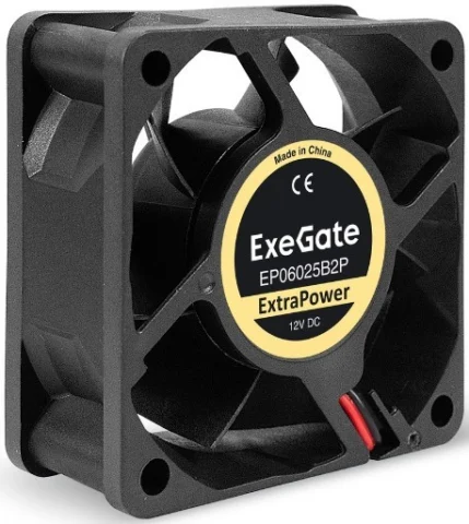 Exegate 60x60x25 мм 4500rpm 23.1CFM 31dBA 2-pin