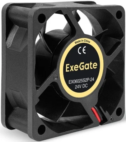 Exegate 60x60x25 мм 5000rpm 25.8CFM 34.5dBA 2-pin