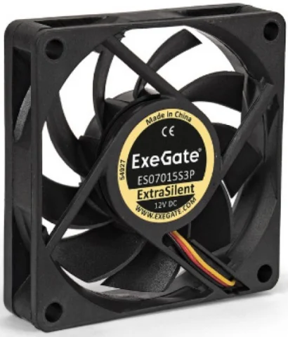 Exegate 70x70x15 мм 2000rpm 15.8CFM 18dBA 2-pin