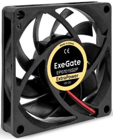 Exegate 70x70x15 мм 3000rpm 23.4CFM 27dBA 2-pin