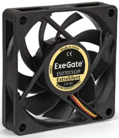 Exegate 70x70x15 мм 3100rpm 23.4CFM 28dBA 2-pin