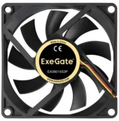 Exegate 80x80x15 mm 2500rpm 26.1CFM 30,1dBa 3-pin